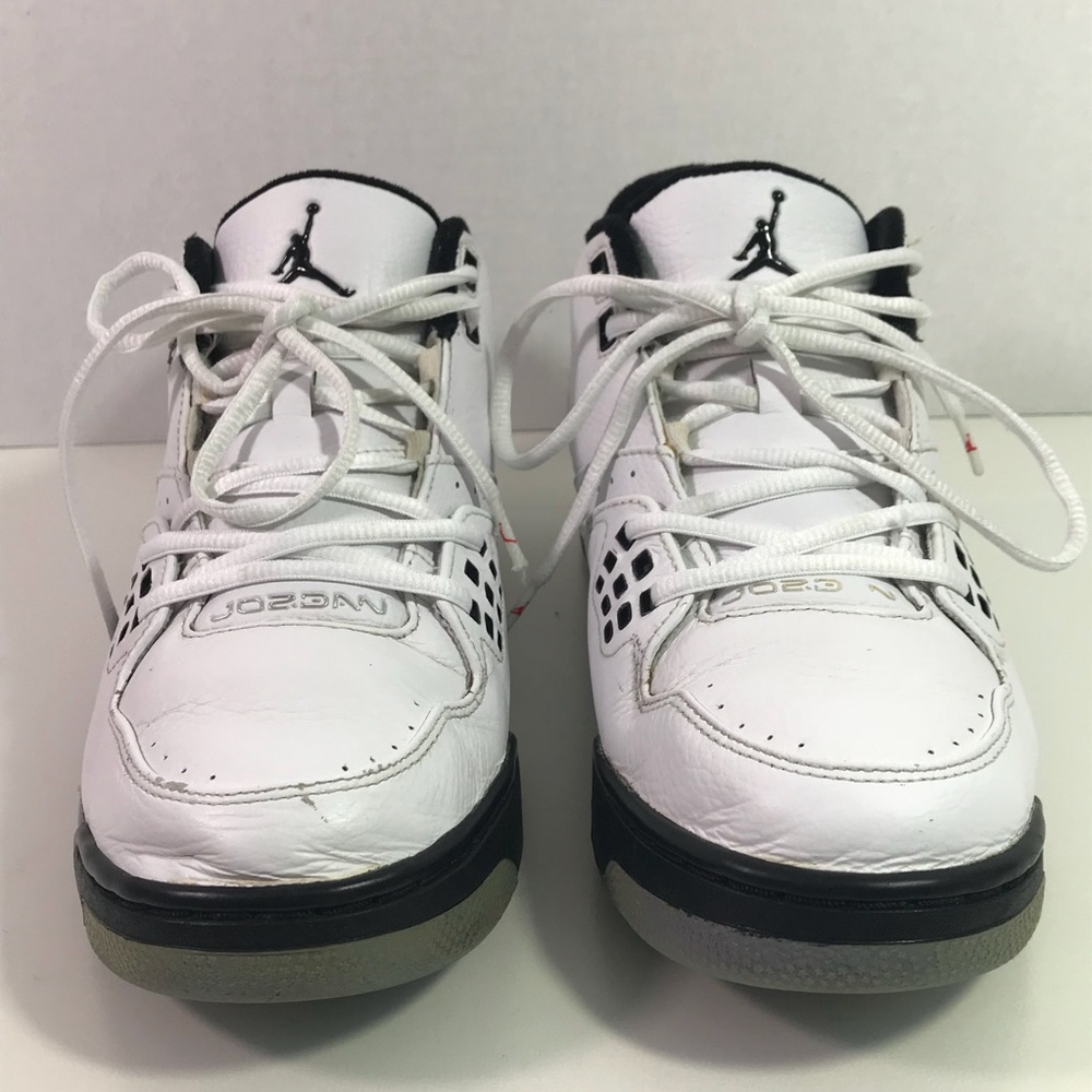 Jordans Flight 23 Men’s SZ 9 white/black & grey